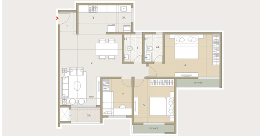 3 BHK